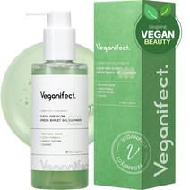비건이펙트 클린 앤 글로우 청보리 LHA 젤 클렌저, 205ml, 1개