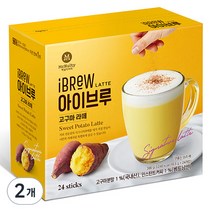 맥널티 아이브루 고구마 라떼, 16.5g, 24개입, 2개
