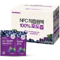 참앤들황토농원 NFC 착즙원액 포도즙 100ml x 50p, 1개, 5L