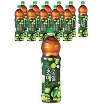웅진 초록매실, 1.5L, 12개