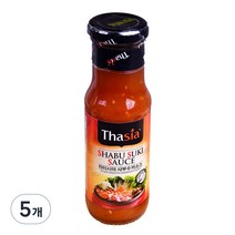 타이시아 샤부수끼 소스, 170g, 5개