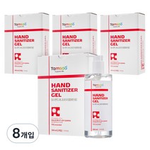 탐사 핸드 새니타이저 겔, 500ml, 8개입