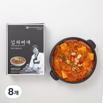 상촌식품 권기옥명인 김치찌개, 350g, 8개