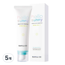 바닐라코 헬로 써니 아쿠아 선 에센스 SPF50+ PA++++, 50ml, 5개