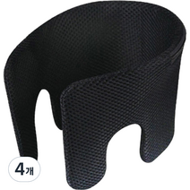 세븐피엠 매직모히칸 남자옆머리누르기 헤어소품, 4개