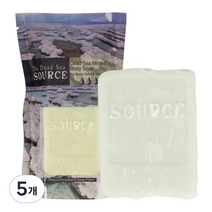 더데드씨소스 사해 미네랄 바디 비누, 150g, 5개