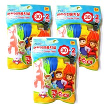 콩순이 어린이 전용 치실, 32개입, 3개