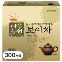 다농원 보이차, 0.6g, 300개입