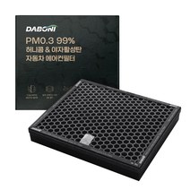 다보니 H13 HoneyComb Type 활성탄 자동차 에어컨 헤파필터, DH105, 1개