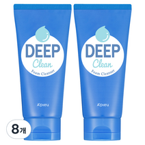 어퓨 딥 클린 폼 클렌저, 130ml, 8개