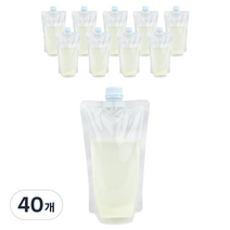 맘스퀴즈 스파우트 음료 파우치 28mm 2000ml, 40개