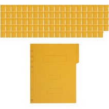 에코청운 에코 A4 황화일, 황색, 100개