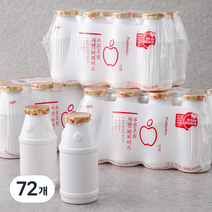푸른초원자연 사과 비피더스, 140ml, 72개