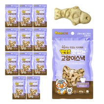뽀로로펫 고양이 스낵 40g, 12개, 참치 + 닭고기 혼합맛