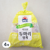 사조원 영계 두마리 (냉장), 500g, 4개