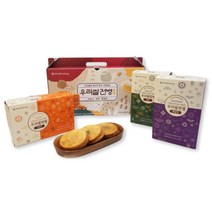 신화당 우리쌀 전병 세트 612g, 흑임자 34g x 6p   파래 34g x 6p   아몬드 34g x 6p, 1세트