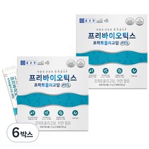 종근당 프리바이오틱스 프락토올리고당 FOS 유산균, 150g, 6박스