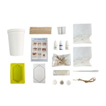 솝앤푸 조개 바다 DIY 석고방향제 만들기 키트, 클린코튼, 블루