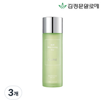 김정문알로에 모이스트 카밍 토너, 130ml, 3개