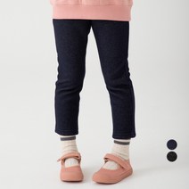 롤리트리 아동용 융기모 니트데님 팬츠