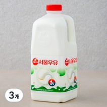 서울우유 나100% 우유, 1800ml, 3개