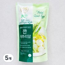 조인 누테이블 깐메추리알, 1kg, 5개