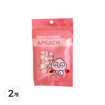 카카오프렌즈 캔디미 어피치 수제사탕 파우치, 35g, 2개