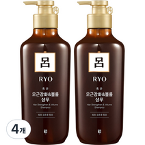 려 흑운 모근영양 샴푸, 550ml, 4개