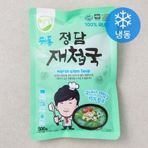 정담 재첩국 (냉동), 500g, 1팩