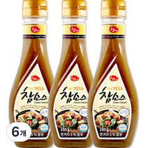 참 겨자 참소스, 290g, 6개