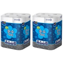 헬로 순수 내츄럴 27M, 12롤, 2개