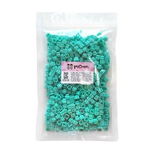 블럭N스토리 디폼블럭 리필 10mm 450p, 민트색