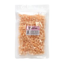 블럭N스토리 디폼블럭 리필 10mm 450p, 살구