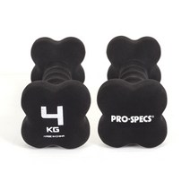 프로스펙스 네오프렌 아령, 4kg, 2개입