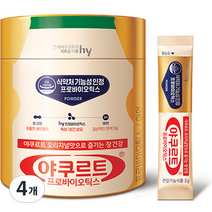 야쿠르트 프로바이오틱스 유산균 60p, 120g, 4개