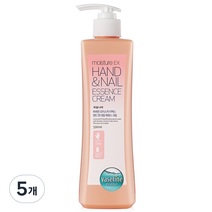 바세린 EX 핸드앤네일 핸드크림, 500ml, 5개