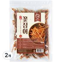 해야미 꽃징어, 100g, 2개