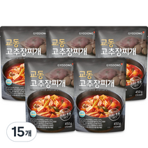 교동 고추장찌개, 450g, 15개