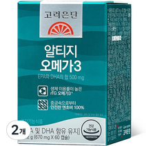 고려은단 알티지 오메가3 40.2g, 2개