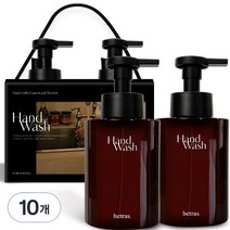 헤트라스 산양유 퍼퓸 버블 핸드워시 런던머스크 2p, 515ml, 10개