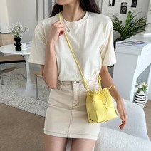 투데이앤룩 여성용 데일리 반팔 티셔츠