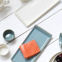 프렐류드 제이드 직사각 플레이트 25cm x 2p, 1세트, 2개