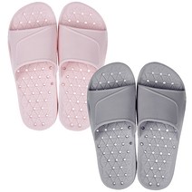 샤바스 EVA 유로 욕실화 핑크 + 그레이, 1세트