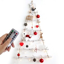 조아트 크리스마스 내츄럴 벽트리 세트, 내츄럴레드