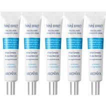 아로닉스 트리플 이펙트 리얼 콜라겐 링클 아이크림, 40ml, 5개입