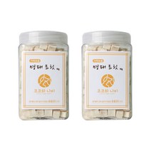 코코와나비 명태트릿 강아지 동결건조 간식, 명태, 2개