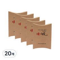 아름다운참숯 탈취제 본품, 80g, 20개
