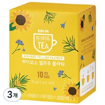 이디야 루이보스 옐로우 플라워 티, 1.5g, 10개입, 3개