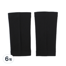 소프트 무릎 보온 보호대 블랙 S, 6개
