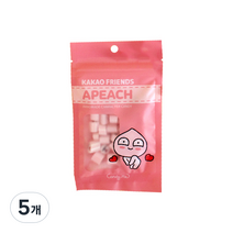 카카오프렌즈 캔디미 어피치 수제사탕 파우치, 35g, 5개